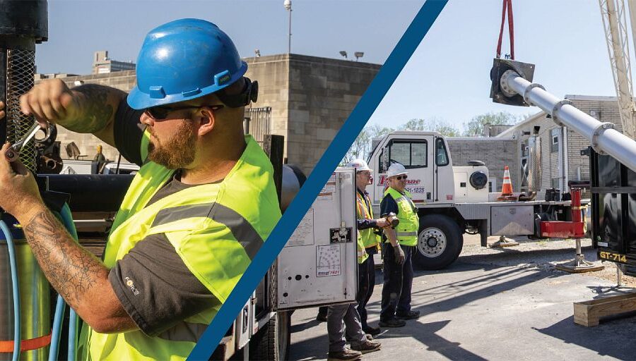 Vertical Lineshaft Submersible Turbine White Paper Banner