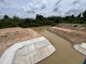 Securing a Reliable Water Source for Farmers During the Dry Season 1 the area